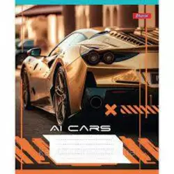 А5/36 кл. 1В AI cars, зошит для записів А5/36 кл. 1В AI cars, зошит для записів