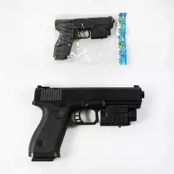 Пістолет P 2697 A-2 (144) стріляє пульками, лазерний приціл, світло, у пакеті Пістолет P 2697 A-2 (144) стріляє пульками, лазерний приціл, світло, у пакеті