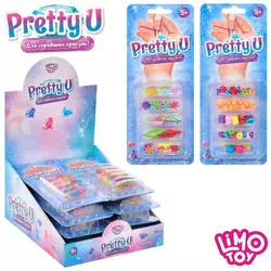 Бісер M 4991 UA намистини, підвіски, нитки, мікс видів, 20 шт. в диспл., лист, 27-21-13 см. Бісер M 4991 UA намистини, підвіски, нитки, мікс видів, 20 шт. в диспл., лист, 27-21-13 см.