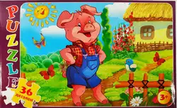 Пазл "Порося" 36 ел. Пазл "Порося" 36 ел.