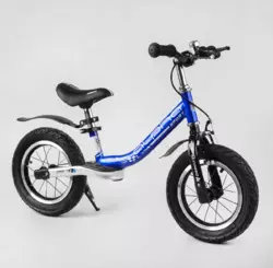 Велобіг Corso "Alpha Sport" 17440 (1) сталева рама, надувні колеса 12", ручне гальмо, підніжка, крила, дзвіночок, в коробці Велобіг Corso "Alpha Sport" 17440 (1) сталева рама, надувні колеса 12", ручне гальмо, підніжка, крила, дзвіночок, в коробці