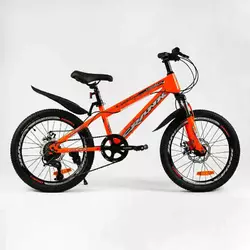 Дитячий спортивний велосипед 20’’ Corso «CRANK» CR-20303 (1) сталева рама, обладнання LTWOO-A2, 7 швидкостей, зібран на 75% Дитячий спортивний велосипед 20’’ Corso «CRANK» CR-20303 (1) сталева рама, обладнання LTWOO-A2, 7 швидкостей, зібран на 75%