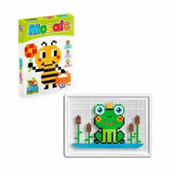 гр Мозаїка 7525 (24) ""Technok Toys"", ""Бджілка"", 1188 деталей, розмір 0.5 см, ігрова панель, в коробці