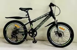 Дитячий спортивний велосипед 20’’ Corso «CRANK» CR-20608 (1) сталева рама, обладнання LTWOO-A2, 7 швидкостей, зібран на 75% Дитячий спортивний велосипед 20’’ Corso «CRANK» CR-20608 (1) сталева рама, обладнання LTWOO-A2, 7 швидкостей, зібран на 75%