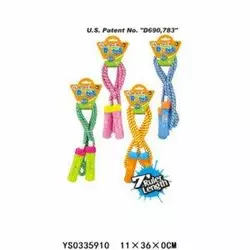 Скакалка AJ783-3JR мотузка, ручки пластик, 4 кольори, кортонна обгортка, 12-36-4 см. Скакалка AJ783-3JR мотузка, ручки пластик, 4 кольори, кортонна обгортка, 12-36-4 см.