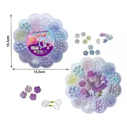 Набір бісеру N 099-4 (168/2) плетіння браслета, мотузка, в коробці Набір бісеру N 099-4 (168/2) плетіння браслета, мотузка, в коробці