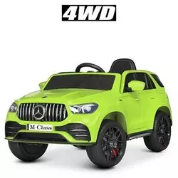 Машина M 4781EBLR-5 2,4G, 4 мотори 25W, 1акум.12V7Ah PRO, EVA, MP3, USB, світло, шкіра, зелений. Машина M 4781EBLR-5 2,4G, 4 мотори 25W, 1акум.12V7Ah PRO, EVA, MP3, USB, світло, шкіра, зелений.