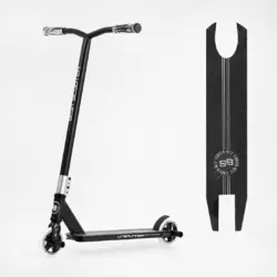 Самокат трюковий LR-58077 Best Scooter "LineRunner" (1) HIC-система, ПЕГИ, алюмінієвий диск і дека, колеса PU, d = 110мм, ширина керма 52 см, в коробц Самокат трюковий LR-58077 Best Scooter "LineRunner" (1) HIC-система, ПЕГИ, алюмінієвий диск і дека, колеса PU, d = 110мм, ширина керма 52 см, в коробц
