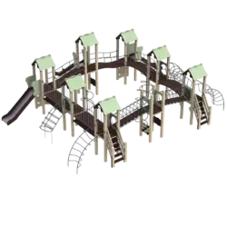 Детский комплекс Мой город Kidigo (11035.06) Детский комплекс Мой город Kidigo (11035.06)