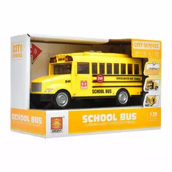 Автобус шкільний "City Service" WY940A , 1:16, муз., світло