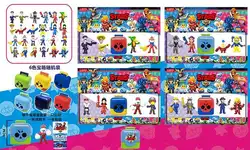 Герої 200952 В (72) BRAWL STARS, 4 види, на листі Герої 200952 В (72) BRAWL STARS, 4 види, на листі