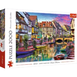 Пазли - (2000 елм.) - "Кольмар, Франція" / Trefl Пазли - (2000 елм.) - "Кольмар, Франція" / Trefl