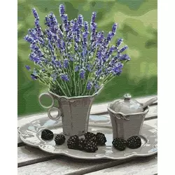 Набір для розпису по номерах. "Лавандовий настрій " 40*50см Набір для розпису по номерах. "Лавандовий настрій " 40*50см