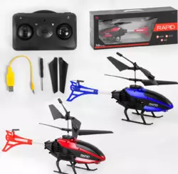 Вертоліт на радіокеруванні LH 2 021 (24) 2 кольори, акумулятор 3.7V, гіроскоп, LED-лампочка, в коробці Вертоліт на радіокеруванні LH 2 021 (24) 2 кольори, акумулятор 3.7V, гіроскоп, LED-лампочка, в коробці