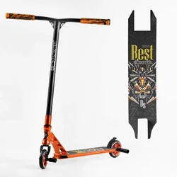 Самокат трюковий 53880 Best Scooter (4) HIC-система, ПЕГИ, алюмінієвий диск та дека, АНОДОВАНЕ ФАРБУВАННЯ, колеса PU, d = 110мм, ширина керма - 60 см Самокат трюковий 53880 Best Scooter (4) HIC-система, ПЕГИ, алюмінієвий диск та дека, АНОДОВАНЕ ФАРБУВАННЯ, колеса PU, d = 110мм, ширина керма - 60 см