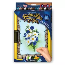 Набір для творчості "Вишивка гладдю за номерами" VGL-01-01,02,03,04,05 на розтяжці (20) "Danko toys" Набір для творчості "Вишивка гладдю за номерами" VGL-01-01,02,03,04,05 на розтяжці (20) "Danko toys"