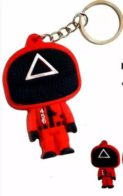 Брелок "Гра В Кальмари" гума 3113-10 Брелок "Гра В Кальмари" гума 3113-10