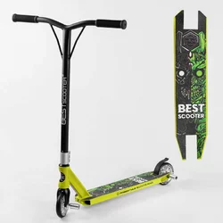 Самокат трюкових Best Scooter 57870 (1) HIC-система, Пегі, алюмінієвий диск і дека, колеса PU d-110 мм, ширина керма - 52 см, висота - 83 см, в коробці Самокат трюкових Best Scooter 57870 (1) HIC-система, Пегі, алюмінієвий диск і дека, колеса PU d-110 мм, ширина керма - 52 см, висота - 83 см, в коробці