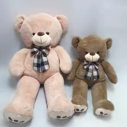 Ведмедик з бантиком в клітинку 160см Ведмедик з бантиком в клітинку 160см
