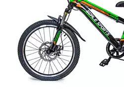 Велосипед 20 Scale Sports Зелёный Ручной и Дисковый Велосипед 20 Scale Sports Зелёный Ручной и Дисковый