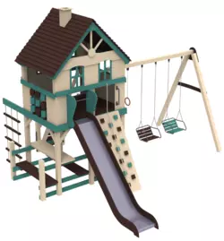 Детский комплекс Дача Kidigo (11001.18) Детский комплекс Дача Kidigo (11001.18)