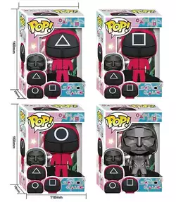 Герої YY 02 (180/2) ""Гра в кальмара"" 4 види, 16 см, в коробці Герої YY 02 (180/2) ""Гра в кальмара"" 4 види, 16 см, в коробці