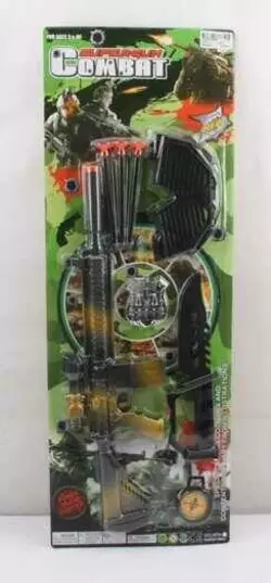 Автомат 579-3 (120/2) 8 елементів, 3 патрони на присосці аксесуари, на листі Автомат 579-3 (120/2) 8 елементів, 3 патрони на присосці аксесуари, на листі