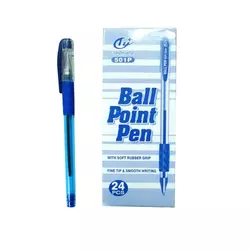 Ручка масл 501P синя ST02246