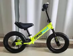 Велобіг ""CORSO Navi"" NV-12174 (1) сталева рама, колесо 12"", надувні колеса, підніжка, підставка для ніг, дзвіночок Велобіг ""CORSO Navi"" NV-12174 (1) сталева рама, колесо 12"", надувні колеса, підніжка, підставка для ніг, дзвіночок