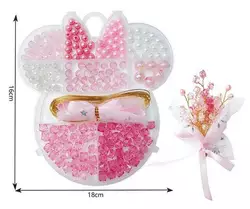 Набір бісеру N 098-5 (168/2) плетіння букета, в коробці Набір бісеру N 098-5 (168/2) плетіння букета, в коробці