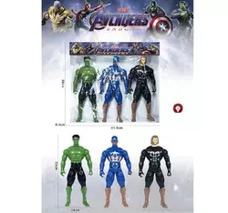 Герої 58771 /771-1 (72/2) 2 види, висота 32 см, 3 штуки, підсвічування, в пакеті Герої 58771 /771-1 (72/2) 2 види, висота 32 см, 3 штуки, підсвічування, в пакеті