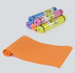 Килимок для йоги С 36548 5 кольорів, товщина 6 мм, 175х60х0,6 см Килимок для йоги С 36548 5 кольорів, товщина 6 мм, 175х60х0,6 см