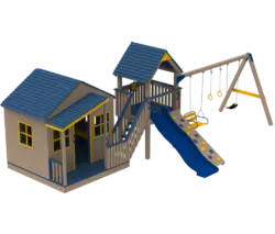 Дитячий комплекс Home Play, горка 1,2 м Kidigo (11098.12) Дитячий комплекс Home Play, горка 1,2 м Kidigo (11098.12)