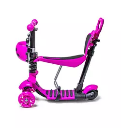 Самокат Scooter "Божья коровка" 5in1 Pink