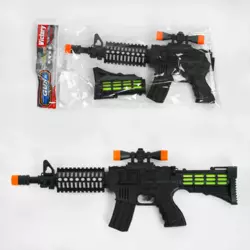 Автомат 568 (120/2) підсвічування, звуки, на батарейках, в пакеті Автомат 568 (120/2) підсвічування, звуки, на батарейках, в пакеті