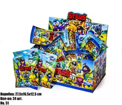 Фигурки Brawl Stars 51 Сезон 200790 Фигурки Brawl Stars 51 Сезон 200790