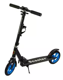 Самокат Scale Sports SS-05 черный двухколесный Самокат Scale Sports SS-05 черный двухколесный