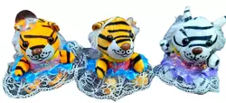 Брелок м'який "Тигр" на присосці 12cm * 8cm * 7cm Брелок м'який "Тигр" на присосці 12cm * 8cm * 7cm