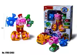 Игровой набор 4 в 1 Robocar Poli 1795 (245) Игровой набор 4 в 1 Robocar Poli 1795 (245)