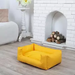 Лежанка для собаки Класик желтая M - 70 x 50
