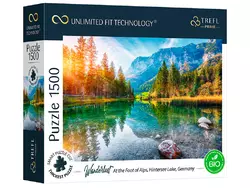 Пазли - (1500 елм.) - Безмежна колекція: "Біля підніжжя Альп, озеро Гінтерзеє, Німеччина" / Trefl Пазли - (1500 елм.) - Безмежна колекція: "Біля підніжжя Альп, озеро Гінтерзеє, Німеччина" / Trefl