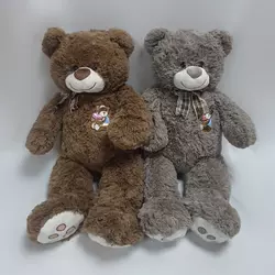 Ведмедик з блискучою емблемою найбільший 140см Ведмедик з блискучою емблемою найбільший 140см