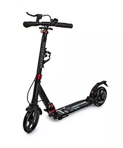 Самокат Scale Sports SS-04 Черный двухколесный на дисковых тормозах Самокат Scale Sports SS-04 Черный двухколесный на дисковых тормозах