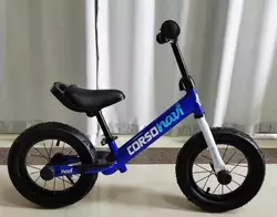 Велобіг ""CORSO Navi"" NV-12645 (1) сталева рама, колесо 12"", надувні колеса, підніжка, підставка для ніг, дзвіночок
