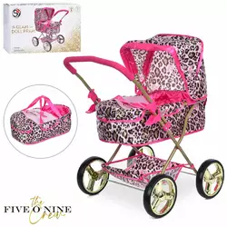 Візок T723032 58-39-64 см., для ляльки, мет., класика, кор., 56,5-34-12 см. Візок T723032 58-39-64 см., для ляльки, мет., класика, кор., 56,5-34-12 см.