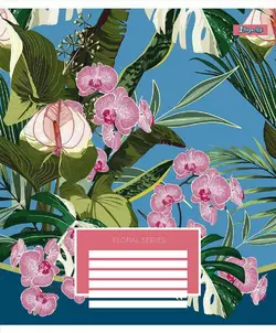 А5/36 лін. 1В Floral series, зошит для записів А5/36 лін. 1В Floral series, зошит для записів