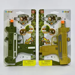 Пістолет 33910 (432/2) 2 види, світло, звук, на аркуші Пістолет 33910 (432/2) 2 види, світло, звук, на аркуші