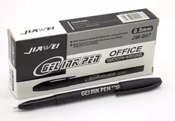 Ручка гелева, 0,5мм, чорна, Арт. JW-007, Імп Ручка гелева, 0,5мм, чорна, Арт. JW-007, Імп