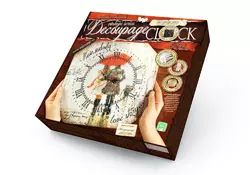 Комплект креативної творчості "Decoupage Clock"  DKС-01-06