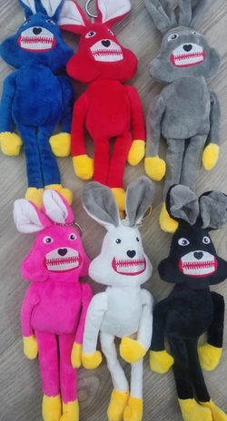 Брелок м'який Кролик Poppy Playtime 25см Брелок м'який Кролик Poppy Playtime 25см